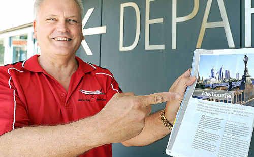 Len Norton is working towards getting charter flights from Melbourne to the Fraser Coast.